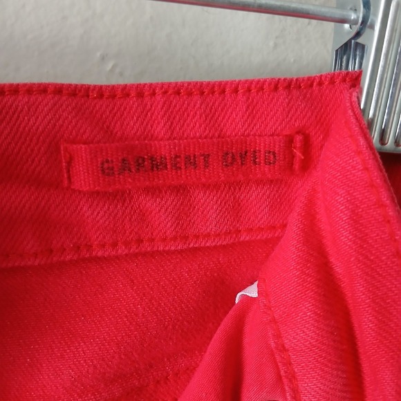 Judy Blue Women's High Rise Tummy Control Size 3/26 Skinny Jeans Red Pockets - Picture 11 of 16